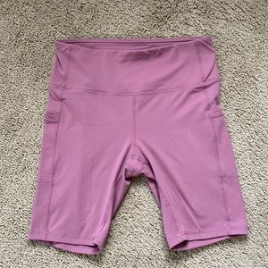 CQC Sports Mauve Biker Shorts